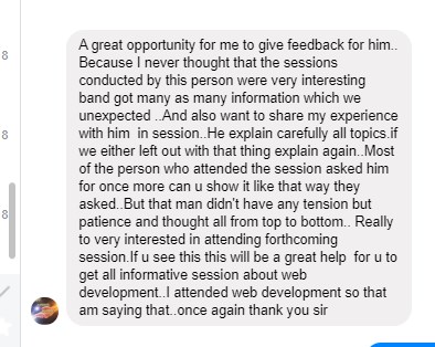 feedback