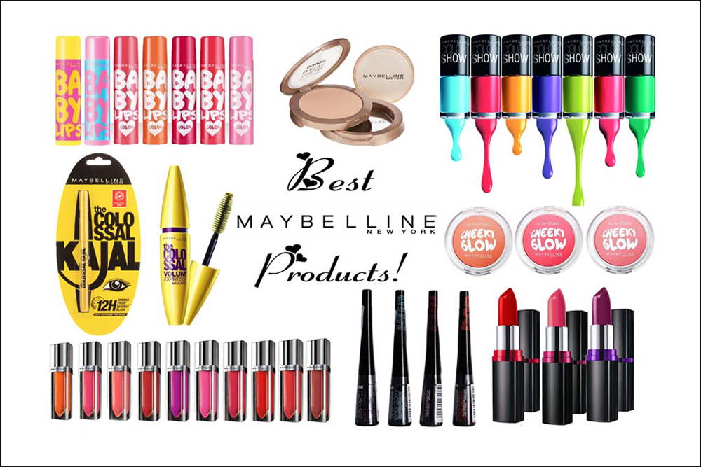 Maybelline best products
