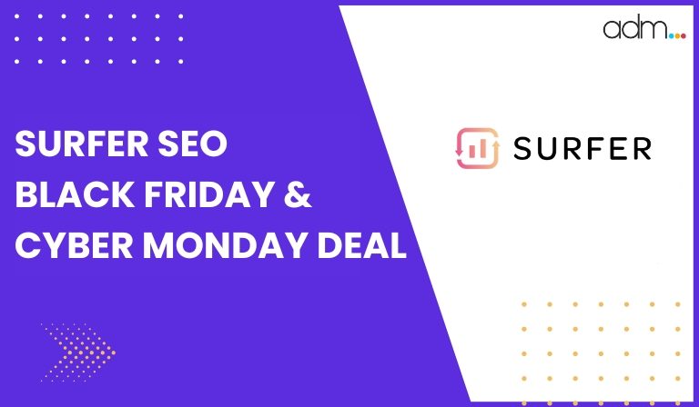 Surfer SEO Black Friday Deal
