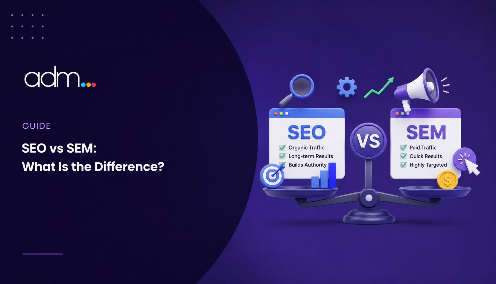 SEO vs SEM - What Is the Difference