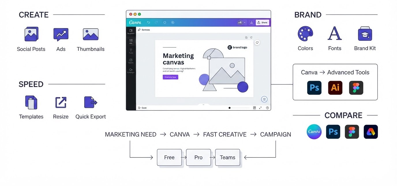 What Is Canva for Digital Marketers