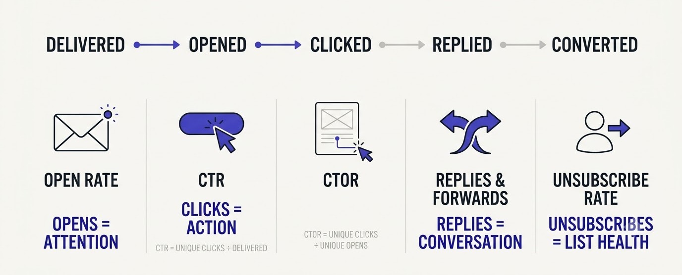 Engagement Email Marketing Metric Types