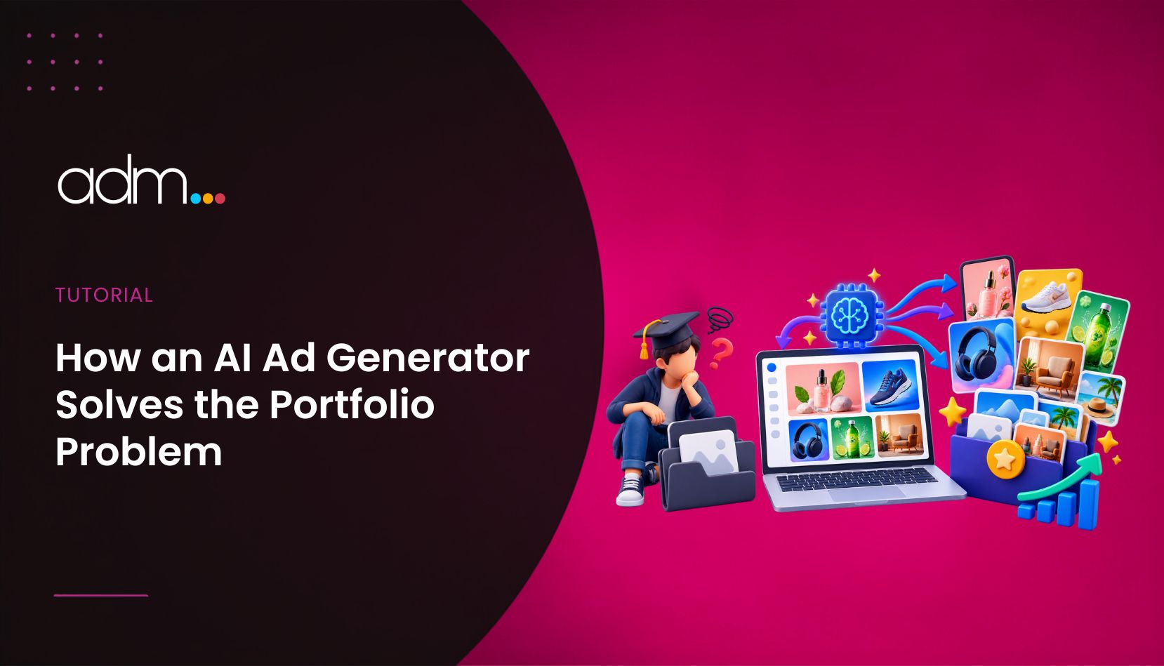 How an AI Ad Generator Solves the Portfolio Problem