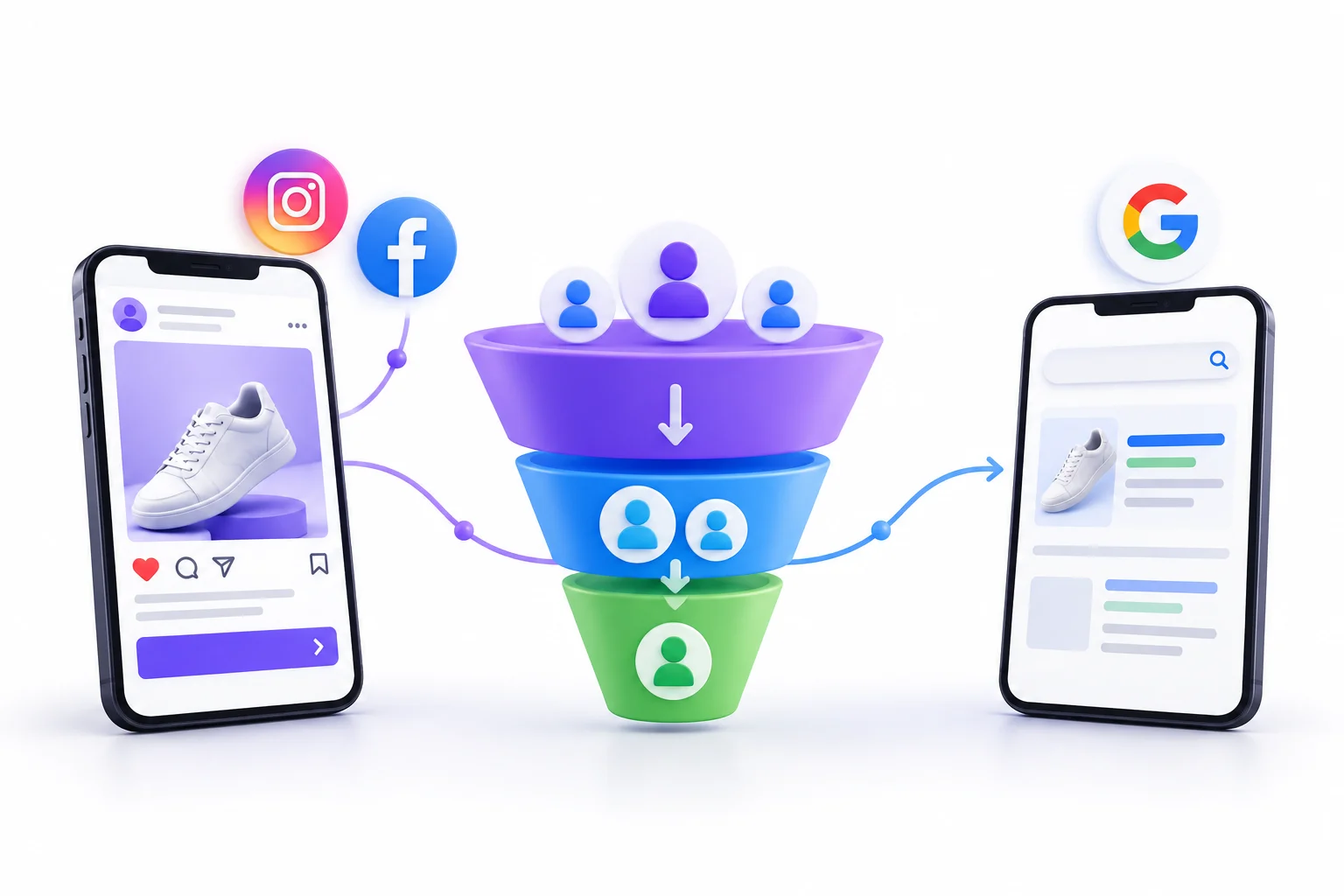 Mapping Both Platforms to the Marketing Funnel
