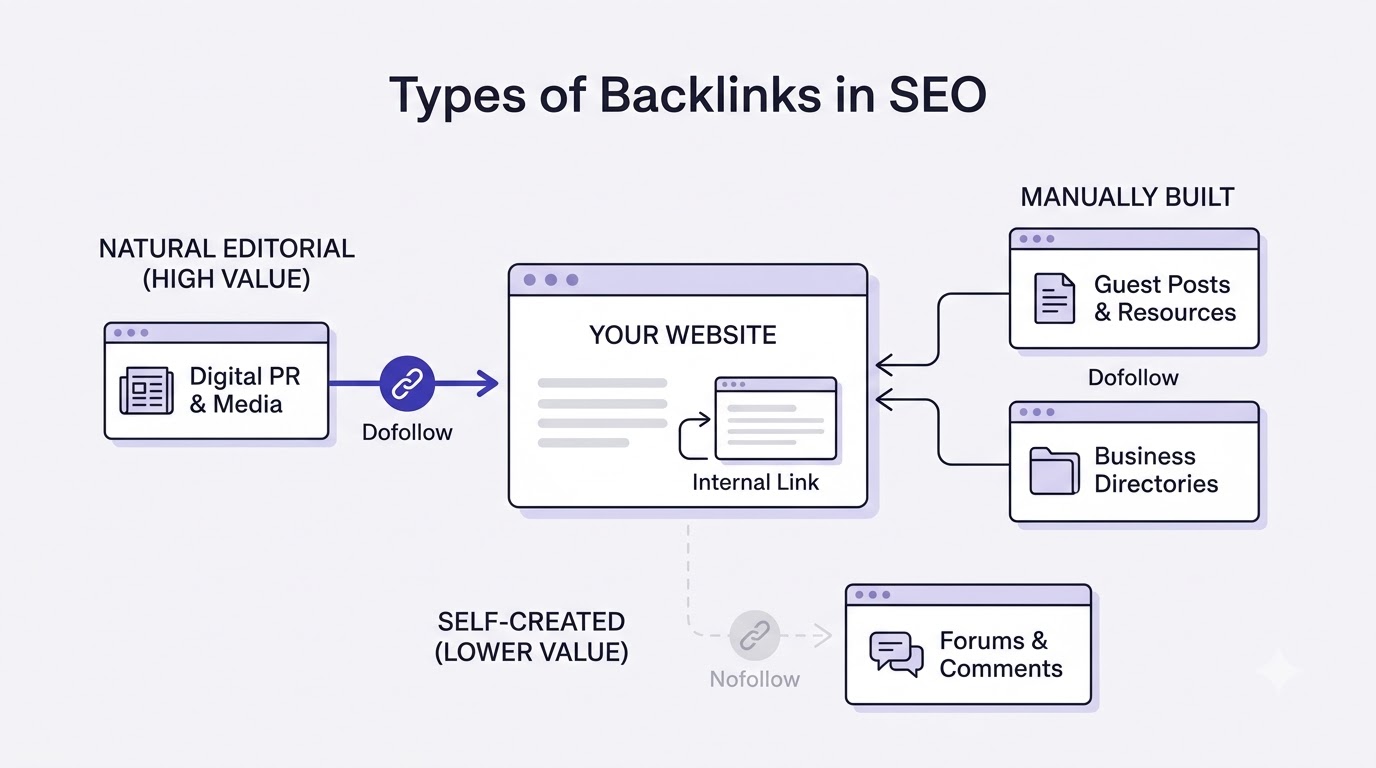 Types of Backlinks You Need to Understand First